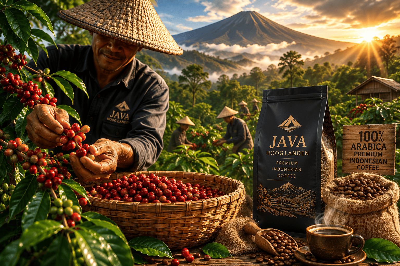 Indonesian Robusta Coffee Beans | Premium Export Coffee Supplier Indonesia